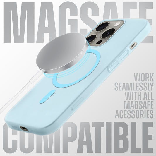 Sleek Frosted Matte Hard Case with MagSafe Support For Apple iPhone 13 Pro
