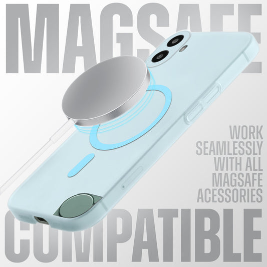 Sleek Frosted Matte Hard Back With MagSafe Compatible Back Case for CMF By Nothing Phone 1