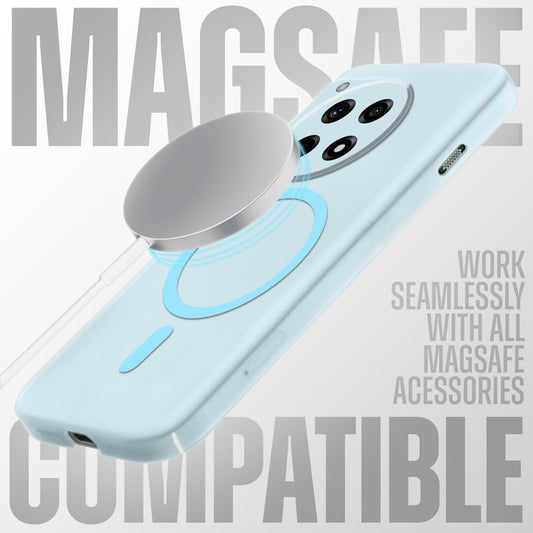 Sleek Frosted Matte Hard Case with MagSafe Support For OnePlus 12R 5G