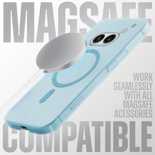 Sleek Frosted Matte Hard Case with MagSafe Support For Nothing Phone 2A