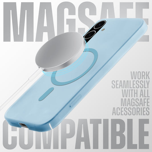 Sleek Frosted Matte Hard Back Cover With MagSafe Compatible Back Case for Samsung A56 5G