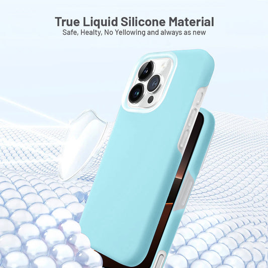 Smooth Touch Soft Silicone Back Case for Apple iPhone 16 Pro with Camera Protection for a Sleek and Stylish Look