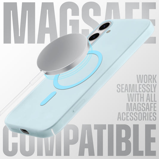 Sleek Frosted Matte Hard Case with MagSafe Support For Samsung S24 5G