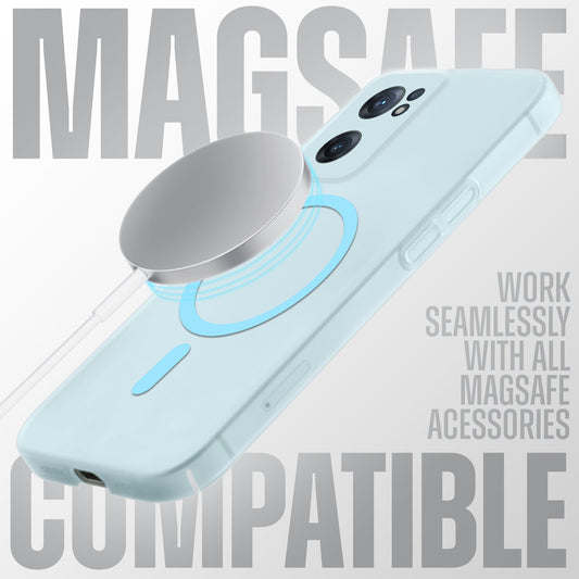 Sleek Frosted Matte Hard Case with MagSafe Support For OnePlus Nord CE 2 5G