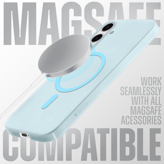 Sleek Frosted Matte Hard Case with MagSafe Support For Samsung S23 FE 5G