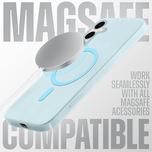 Sleek Frosted Matte Hard Case with MagSafe Support For Samsung A35 5G