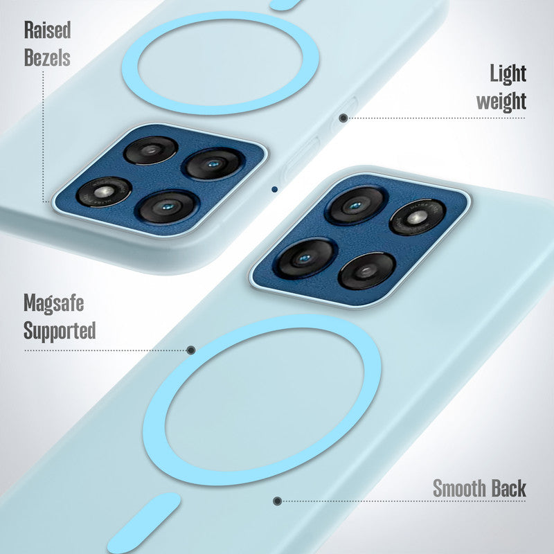 Frosted Slim Wireless Charging Support Case For Motorola Edge 60 Stylus 5G