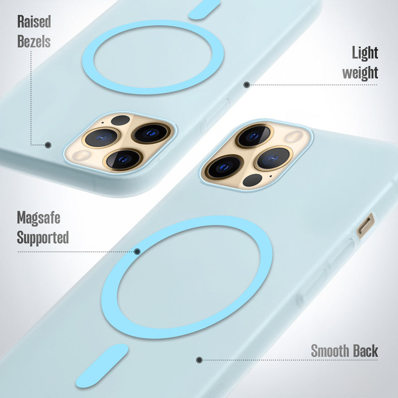 Slim Matte Wireless Charging Support Back Cover for Apple iPhone 12 Pro Max