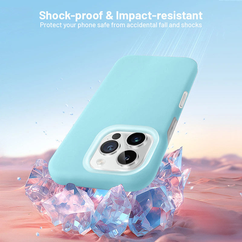Smooth Touch Soft Silicone Back Case for Apple iPhone 16 Pro with Camera Protection for a Sleek and Stylish Look