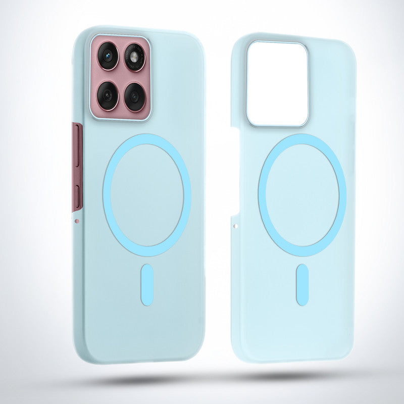 Slim Matte Wireless Charging Support Back Cover for Motorola Moto Edge 60 Fusion 5G