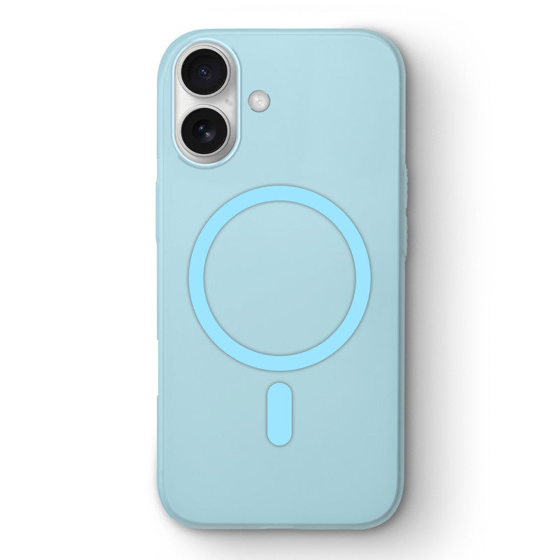 Frosted Slim Wireless Charging Support Case For Apple iPhone 16 Plus