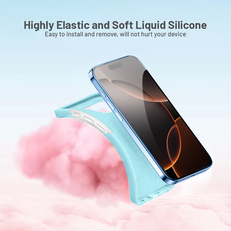 Smooth Touch Soft Silicone Back Case for Apple iPhone 16 Pro with Camera Protection for a Sleek and Stylish Look