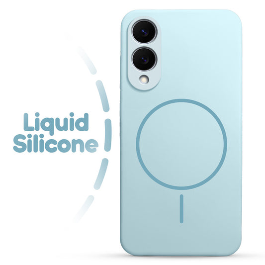 Cloud Feel Silicone Case for Samsung S25 Edge 5G – Supports Wireless Charging