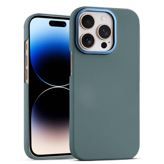 Stone Like Matte Finish Back Case for Apple iPhone 14 Pro , Detachable Camera Ring