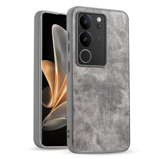 Classic Denim Finish Back Case for Vivo V29 5G