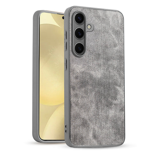 Classic Denim Finish Back Case for Samsung S25 5G