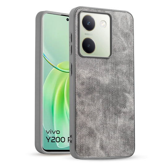 Classic Denim Finish Back Case for Vivo Y200 Pro 5G