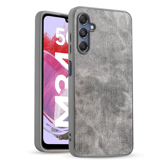 Classic Denim Finish Back Case for Samsung M34 5G