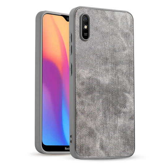 Classic Denim Finish Back Case for Redmi 9A