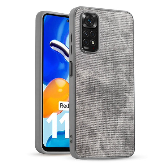 Classic Denim Finish Back Case for Redmi Note 11s