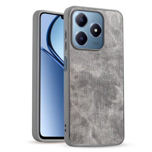 Classic Denim Finish Back Case for Realme C63