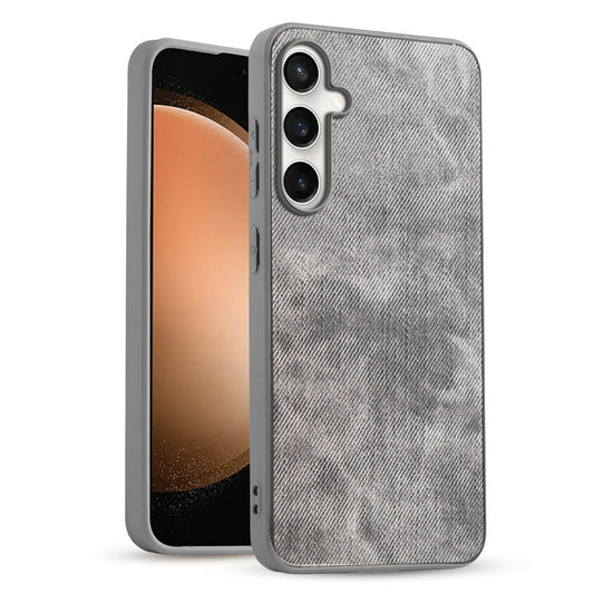 Classic Denim Finish Back Case for Samsung S23 FE 5G with Raised Camera Edges & Micro-Fiber Lining