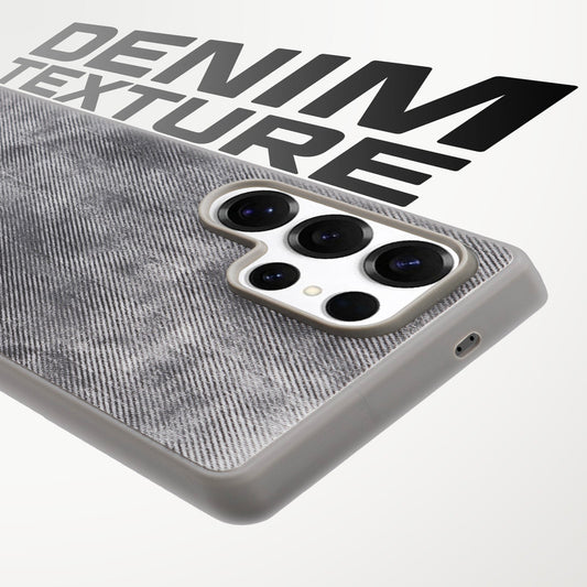 Classic Denim Finish Back Case for Samsung S25 Ultra 5G