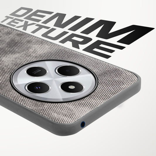 Classic Denim Finish Back Case for Redmi 14C 5G
