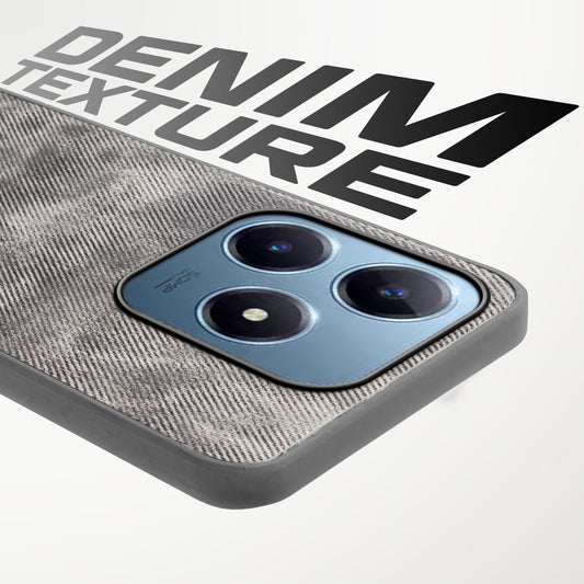 Classic Denim Finish Back Case for Realme C63