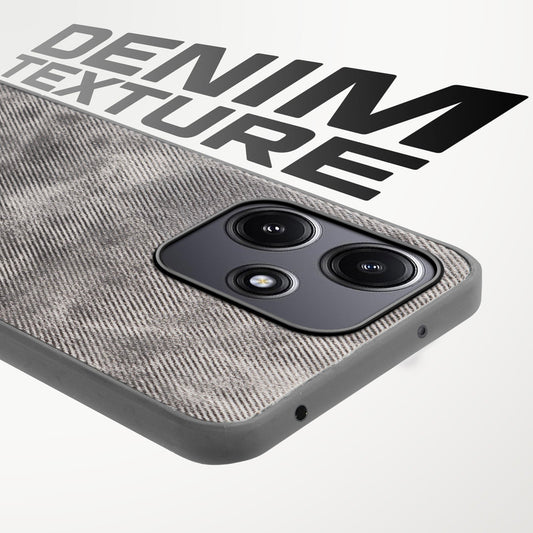 Classic Denim Finish Back Case for Redmi 12 5G