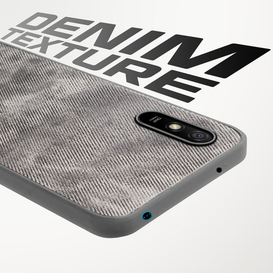 Classic Denim Finish Back Case for Redmi 9A