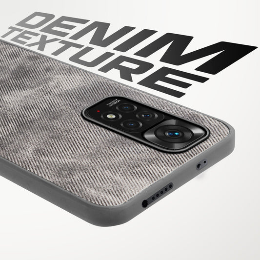 Classic Denim Finish Back Case for Redmi Note 11s