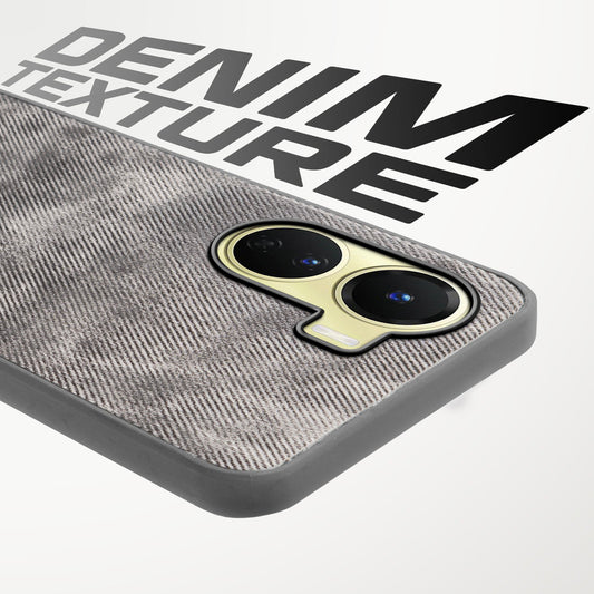 Classic Denim Finish Back Case for Vivo Y16
