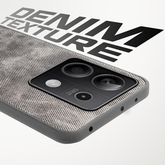 Classic Denim Finish Back Case for Redmi Note 13 5G