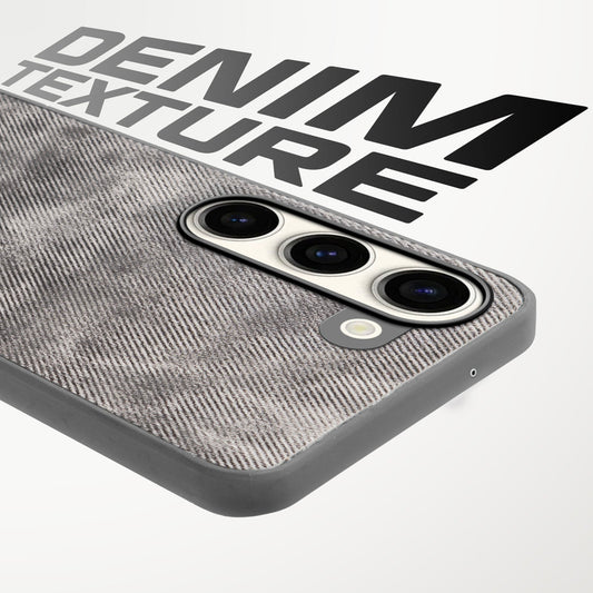 Classic Denim Finish Back Case for Samsung S23 5G with Raised Camera Edges & Micro-Fiber Lining