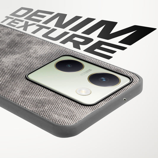 Classic Denim Finish Back Case for Vivo Y200 Pro 5G
