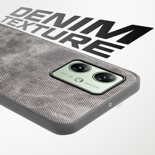 Classic Denim Finish Back Case for Motorola Moto G54 5G