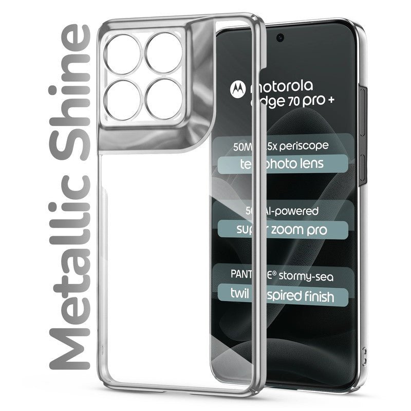 Shiny Edge Cuts Case for Motorola Moto Edge 70 Pro Plus 5G