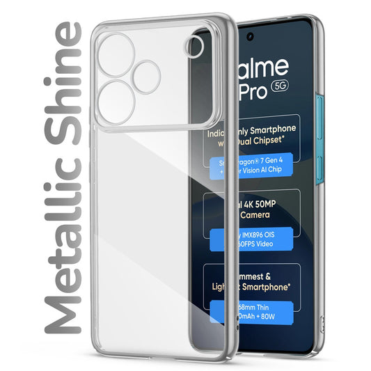 Shiny Edge Cuts Case for Realme P4 Pro 5G