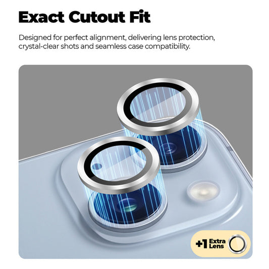 Camera Lens Protector For Apple iPhone 15 Plus, HD Clear Lens Guard