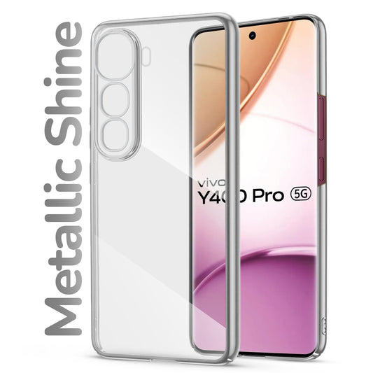 Shiny Edge Cuts Case for Vivo Y400 Pro 5G