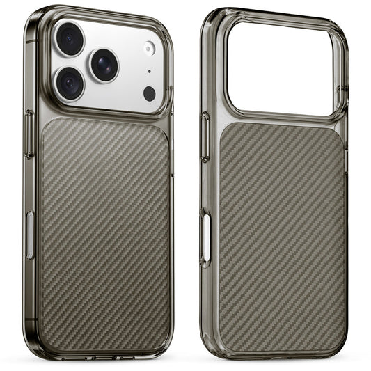 Premium Anti-Yellow Carbon Fiber Case for Apple iPhone 18 Pro with Rigid Build & Raised Camera Protection