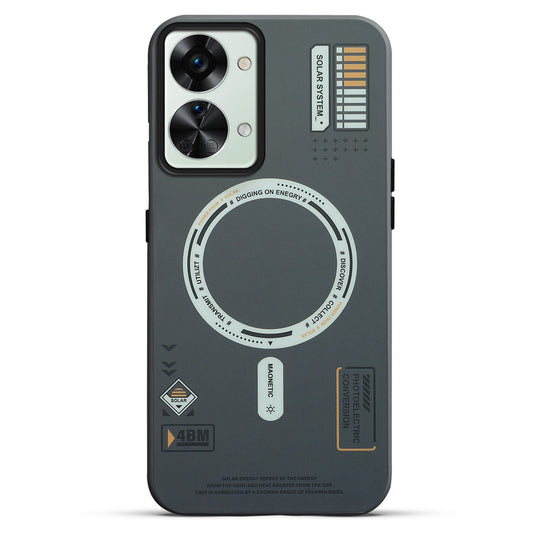 Mechanical Circuit Print Hard Back Cover For OnePlus Nord 2T 5g