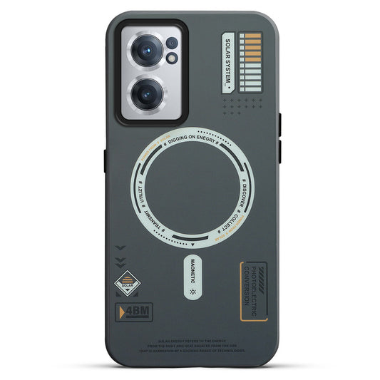 Mechanical Circuit Print Hard Back Cover For OnePlus Nord CE 2 5G