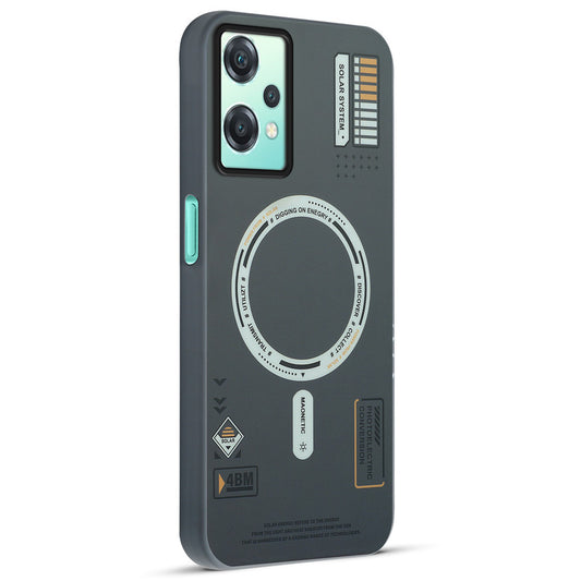 Mechanical Circuit Print Hard Back Cover For OnePlus Nord CE 2 Lite 5G