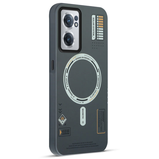 Mechanical Circuit Print Hard Back Cover For OnePlus Nord CE 2 5G