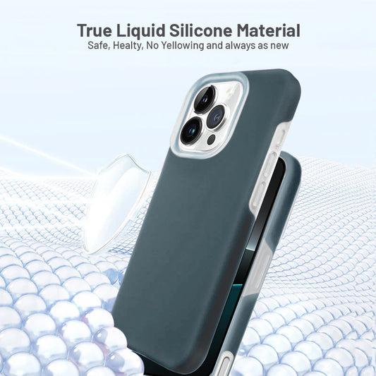 Smooth Touch Soft Silicone Back Case for Apple iPhone 16 Pro Max with Camera Protection for a Sleek and Stylish Look