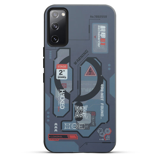Mechanical Circuit Print Hard Back Cover For Samsung S20 FE 5G