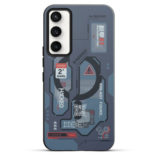 Mechanical Circuit Print Hard Back Cover For Samsung S23 FE 5G
