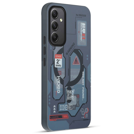 Circuit Printed Hard Back Cover Case For Samsung A34 5G